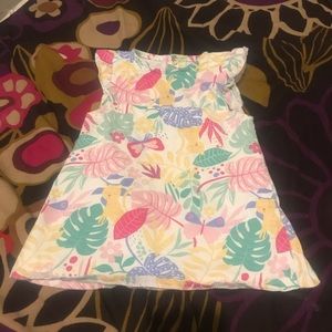 3/$9 Bon Bebe Baby Girls 18M Big Cats Dress